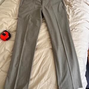Grey slim fit trousers trousers